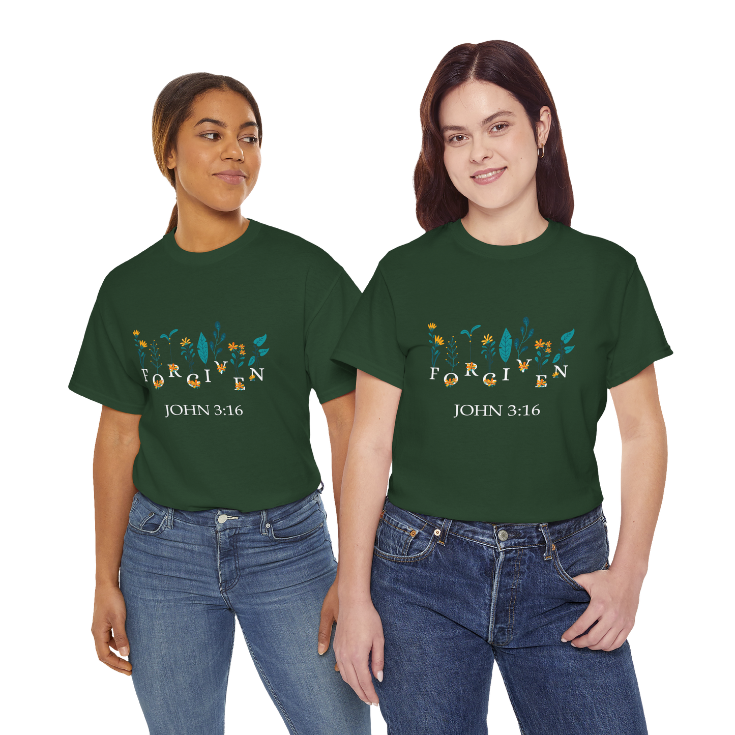 Forgiven - Unisex Heavy Cotton Tee