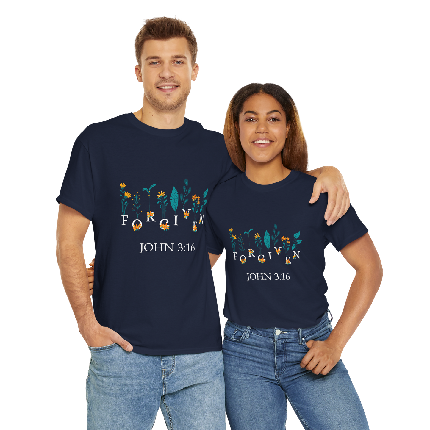 Forgiven - Unisex Heavy Cotton Tee