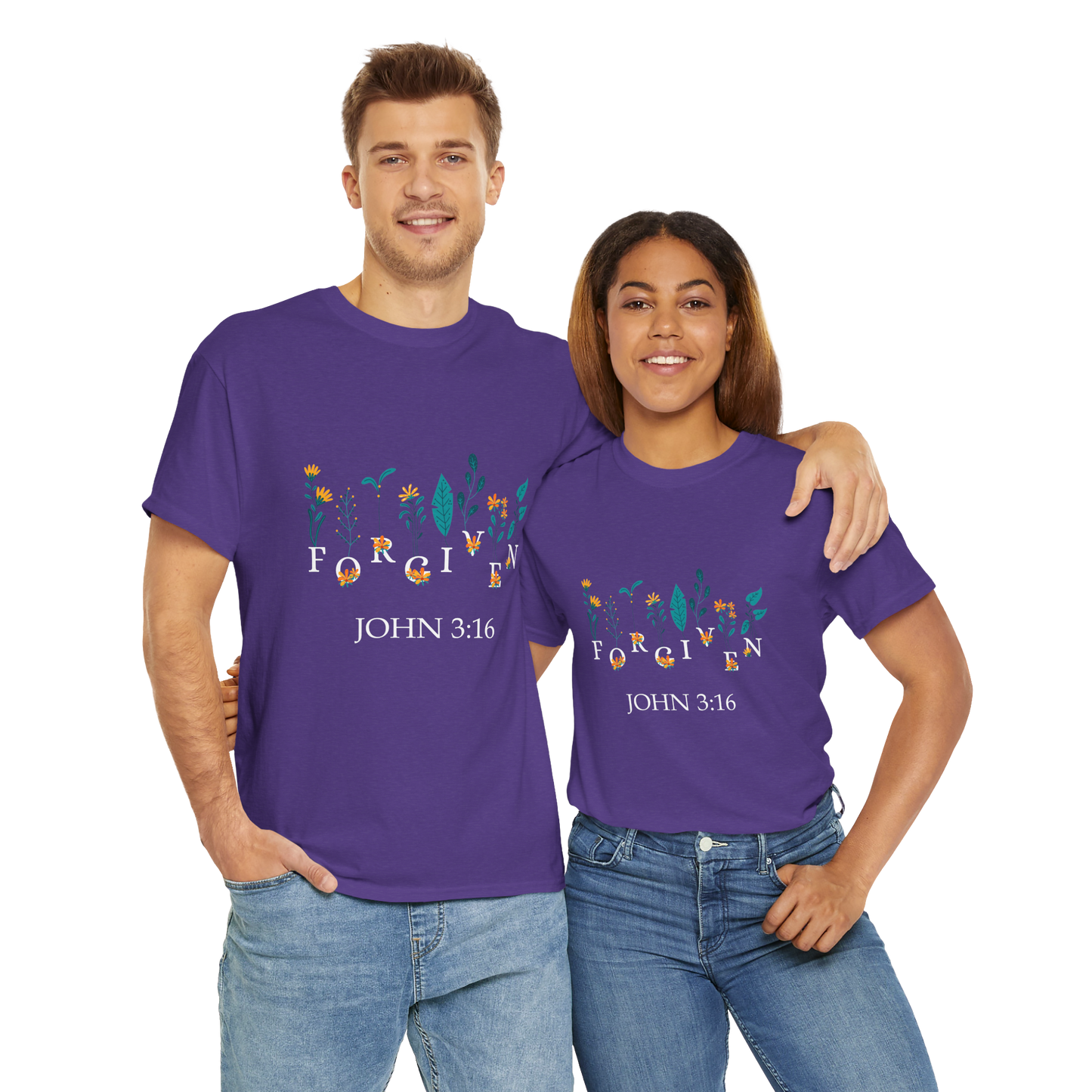 Forgiven - Unisex Heavy Cotton Tee