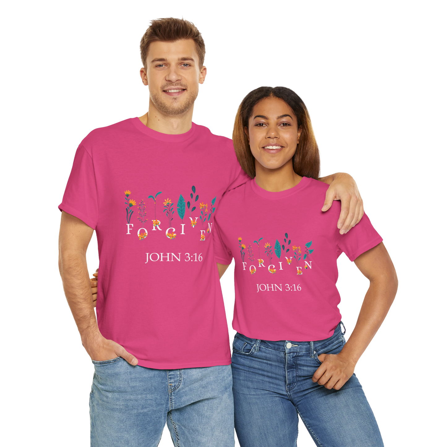 Forgiven - Unisex Heavy Cotton Tee