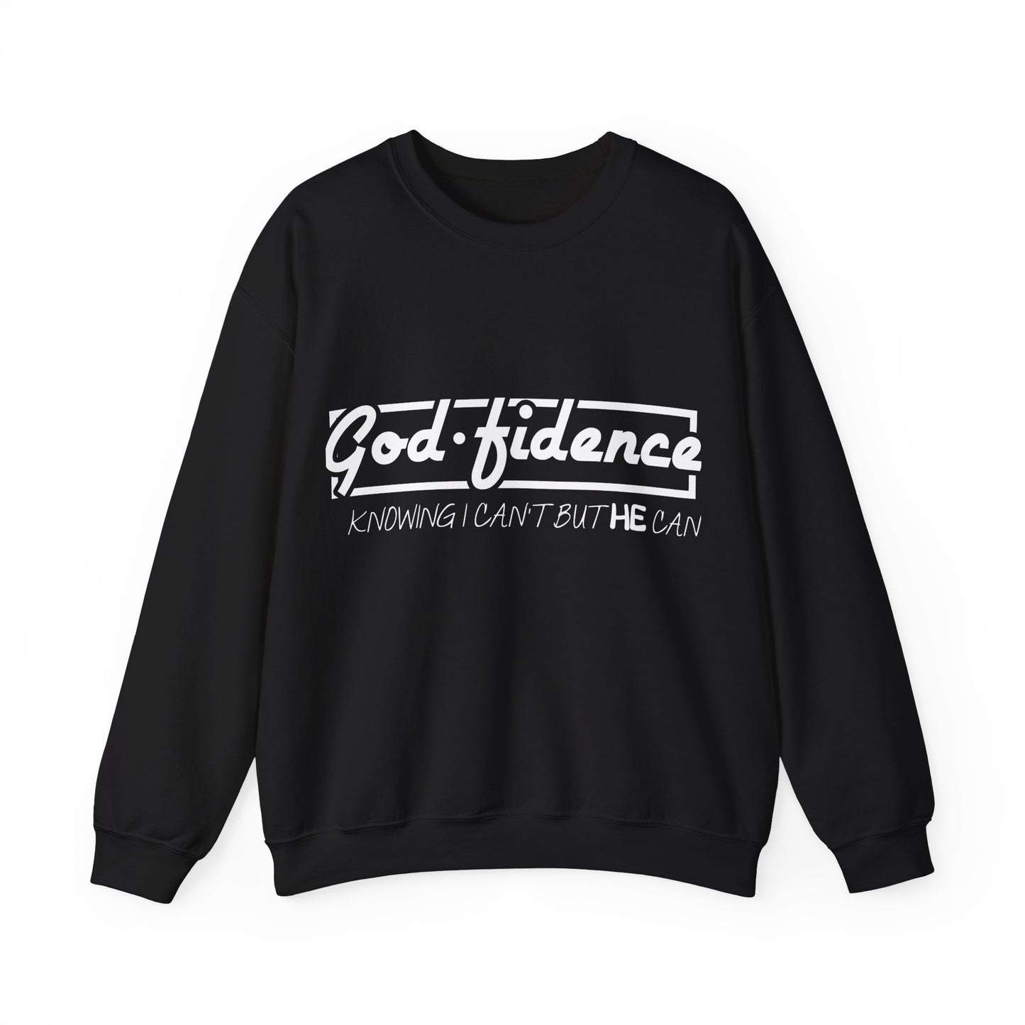 Confidence - God.fidence Unisex Crewneck Sweatshirt