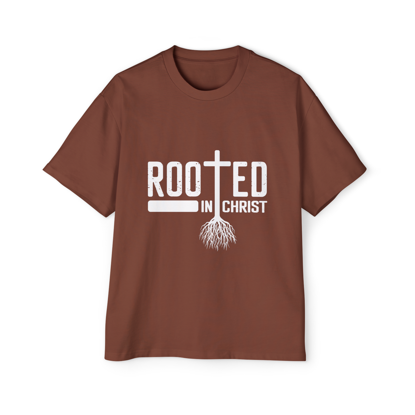 Oversized Tee - Rooted in Christ