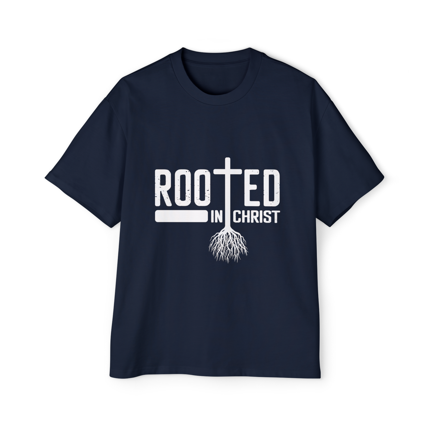 Oversized Tee - Rooted in Christ