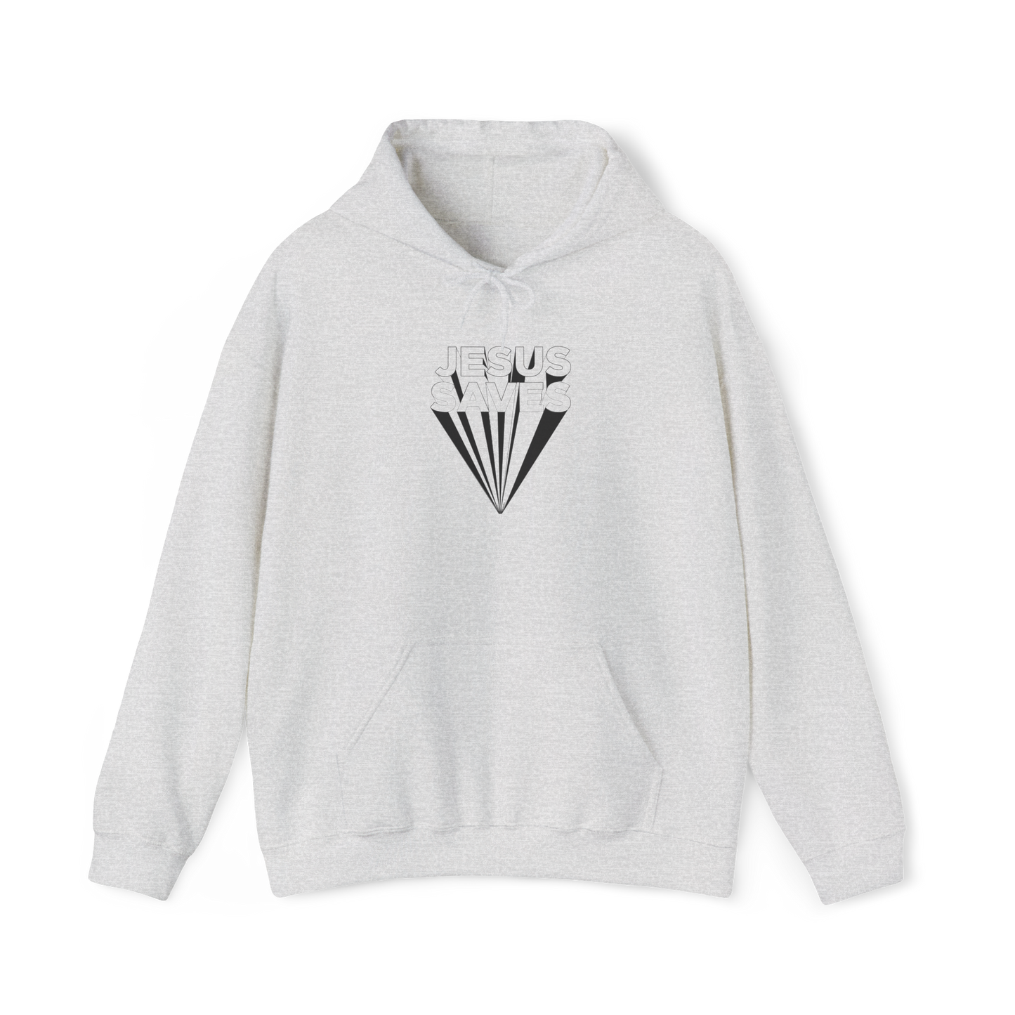 Jesus Saves Unisex Sweatshirt mit Kapuze