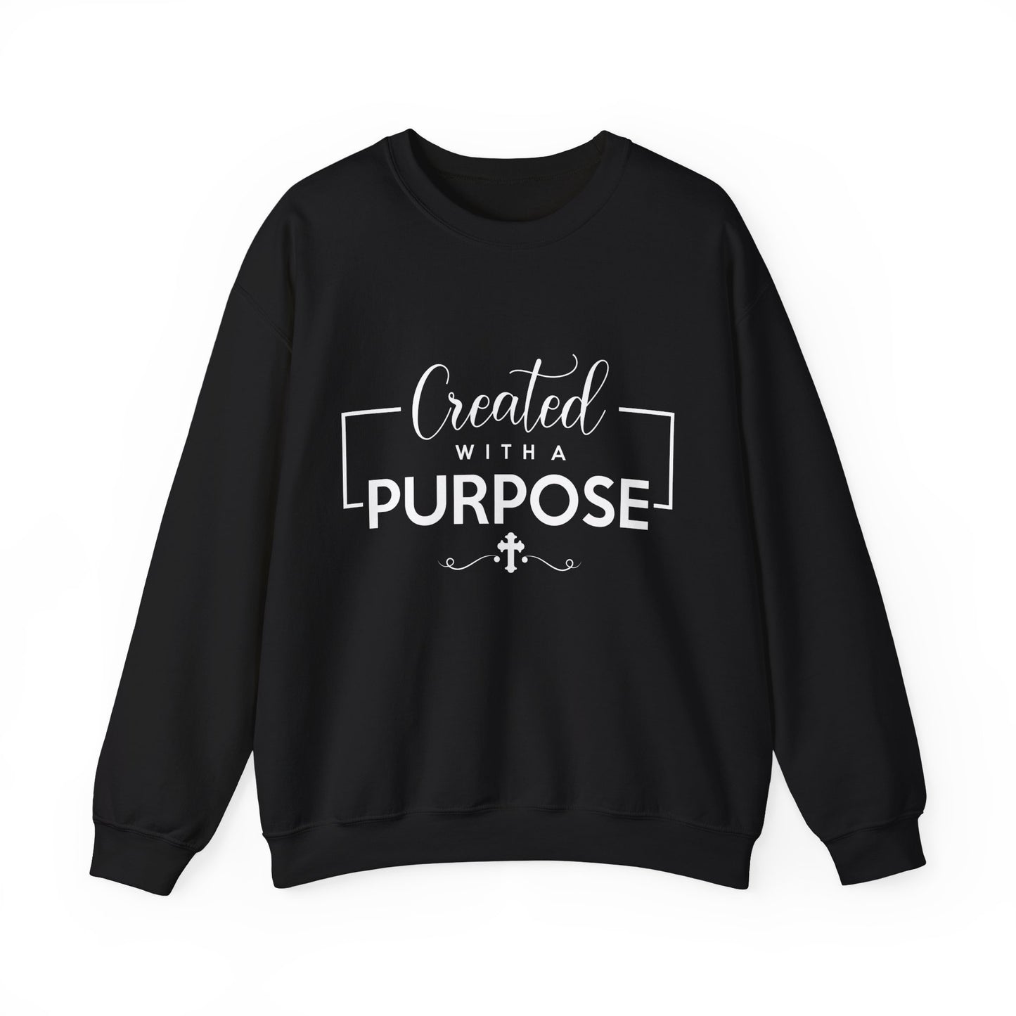 Unisex 'Created with a Purpose' Crewneck Sweatshirt