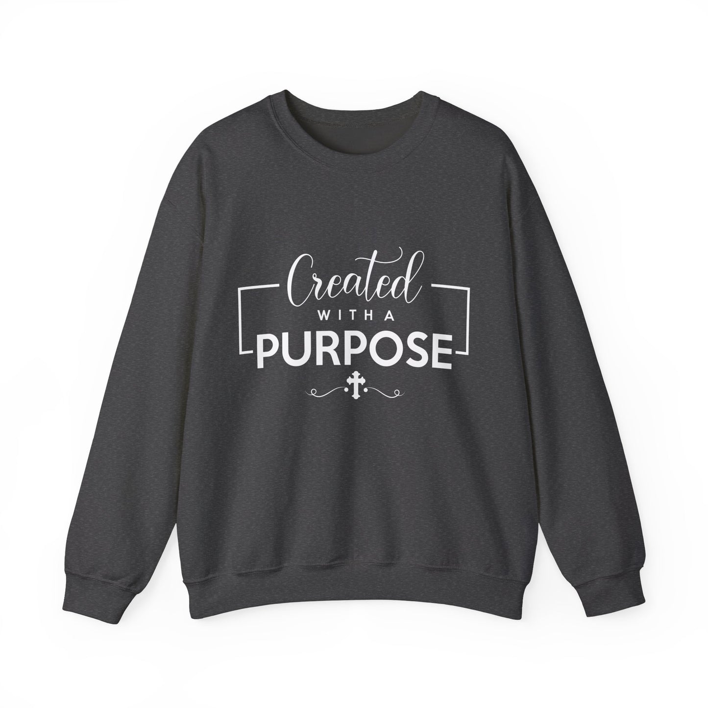 Unisex 'Created with a Purpose' Crewneck Sweatshirt
