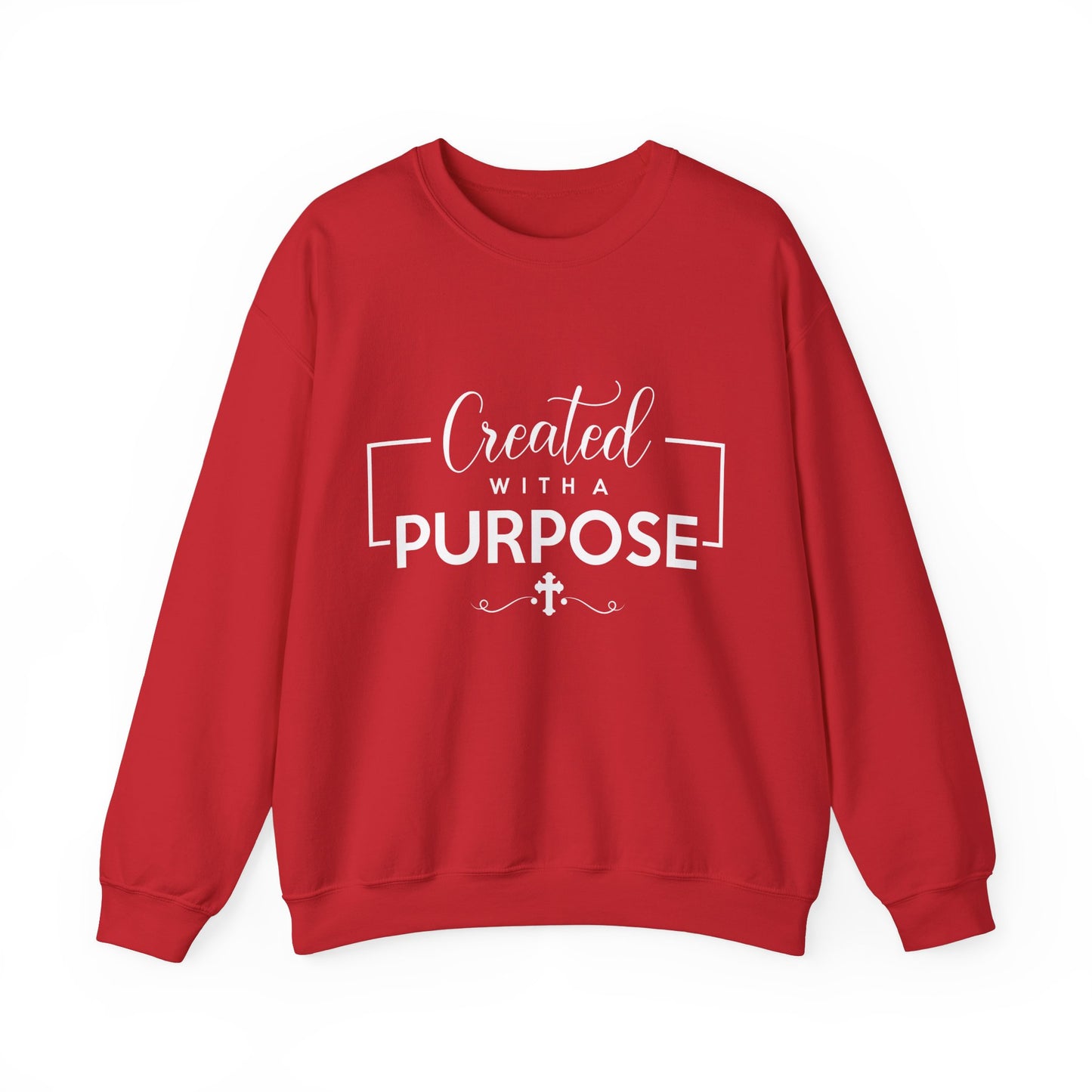 Unisex 'Created with a Purpose' Crewneck Sweatshirt
