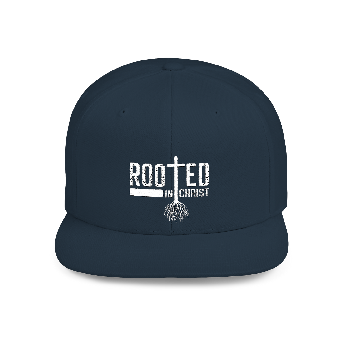Rooted in Christ Baseball Cap - Faith-Based Christian Apparel