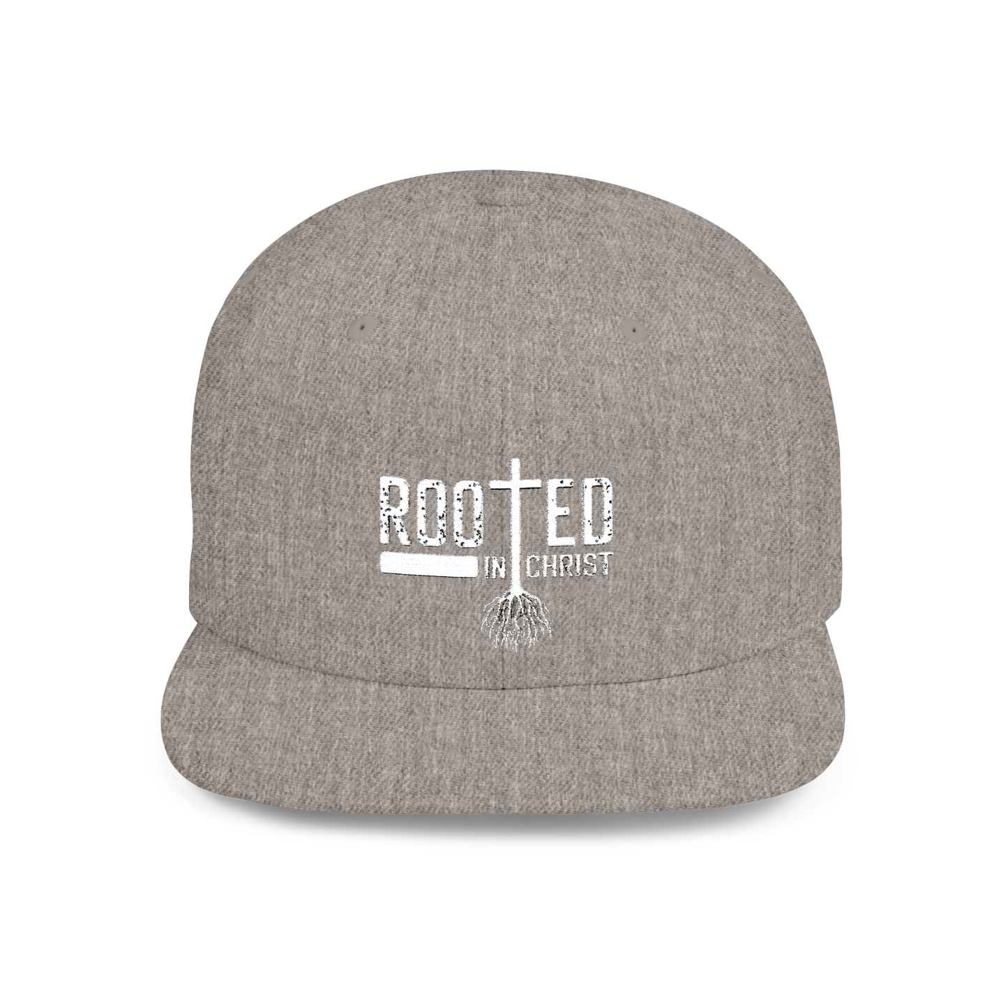 Rooted in Christ Baseball Cap - Faith-Based Christian Apparel