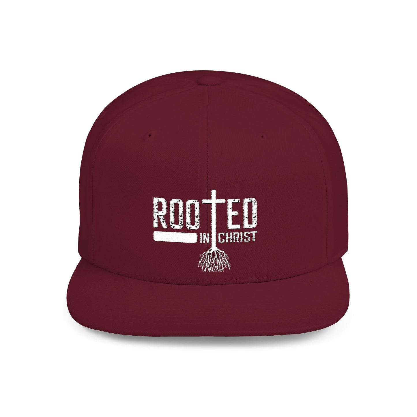 Rooted in Christ Baseball Cap - Faith-Based Christian Apparel