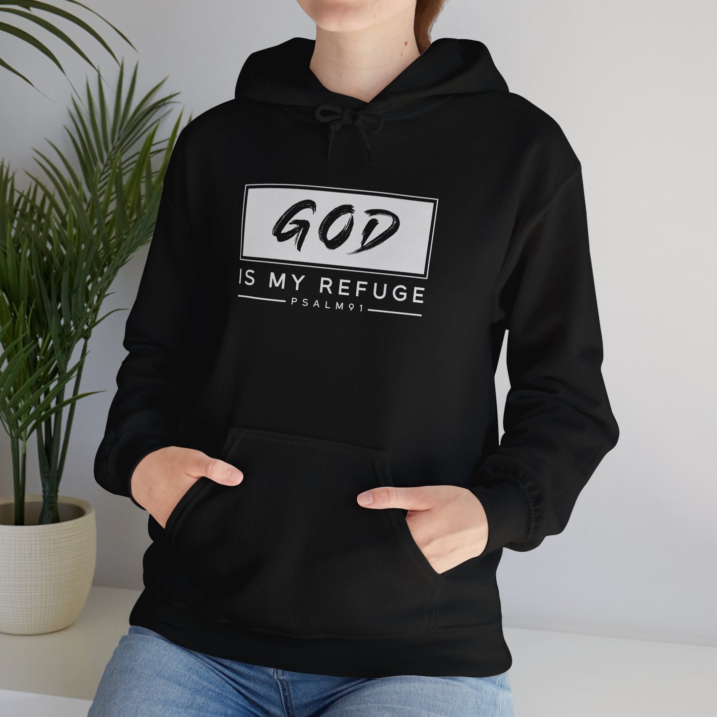 Unisex Hoodie - God is my Refuge
