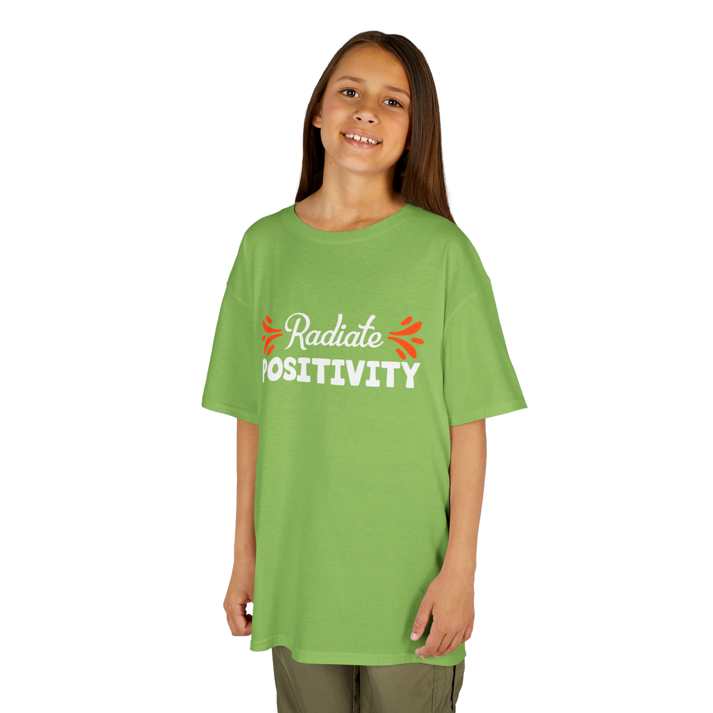 'Radiate Positivity' T-Shirts for Kids