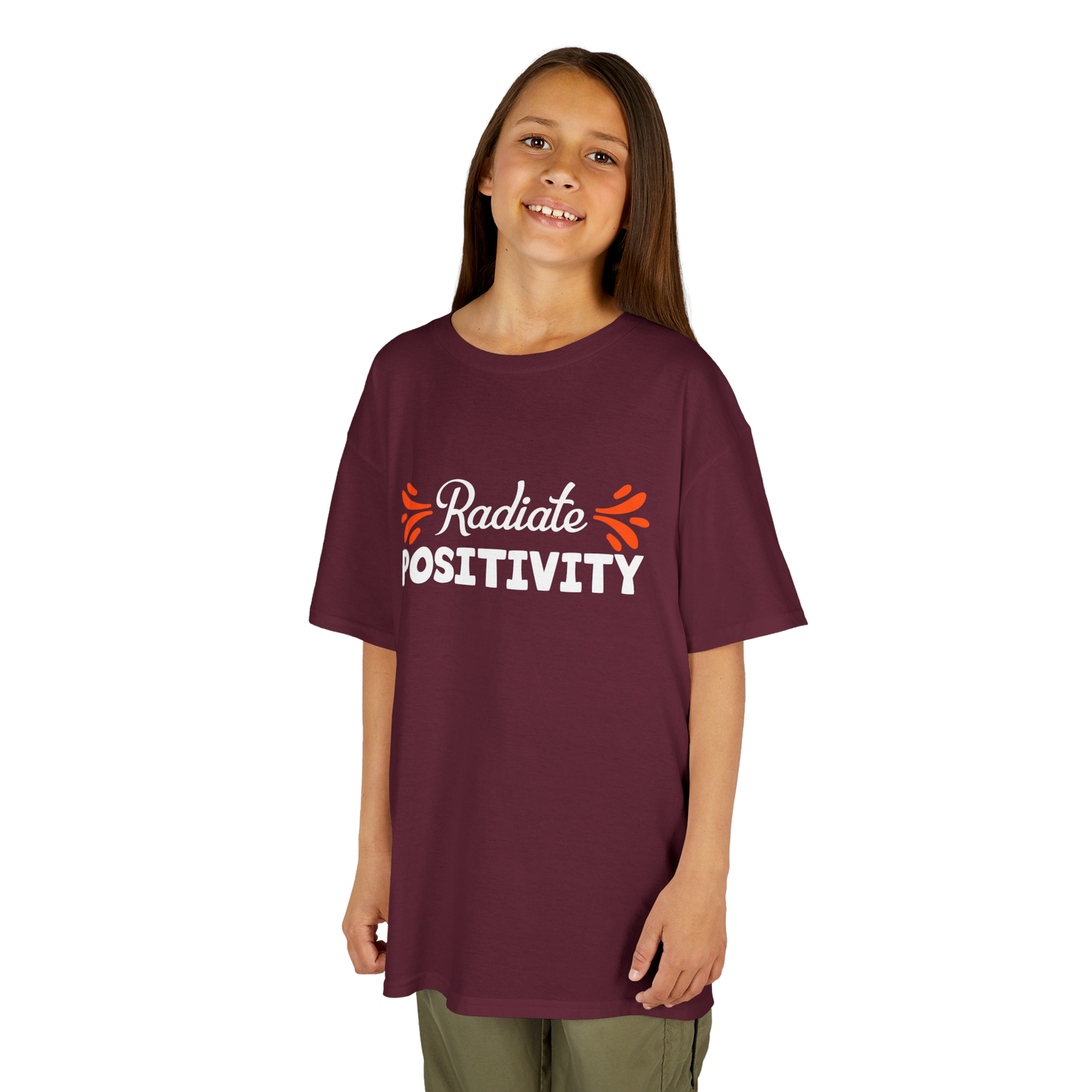 'Radiate Positivity' T-Shirts for Kids
