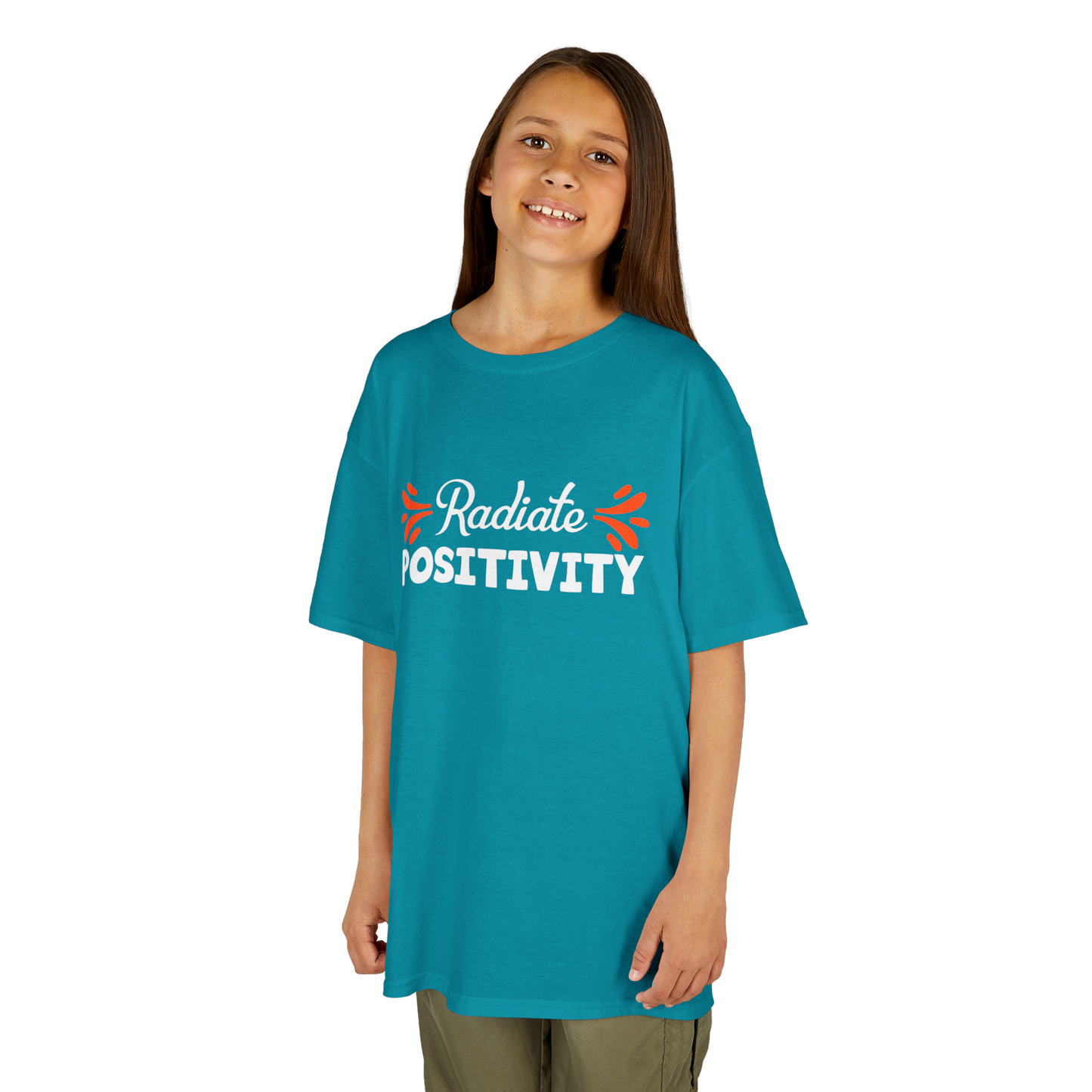 'Radiate Positivity' T-Shirts for Kids