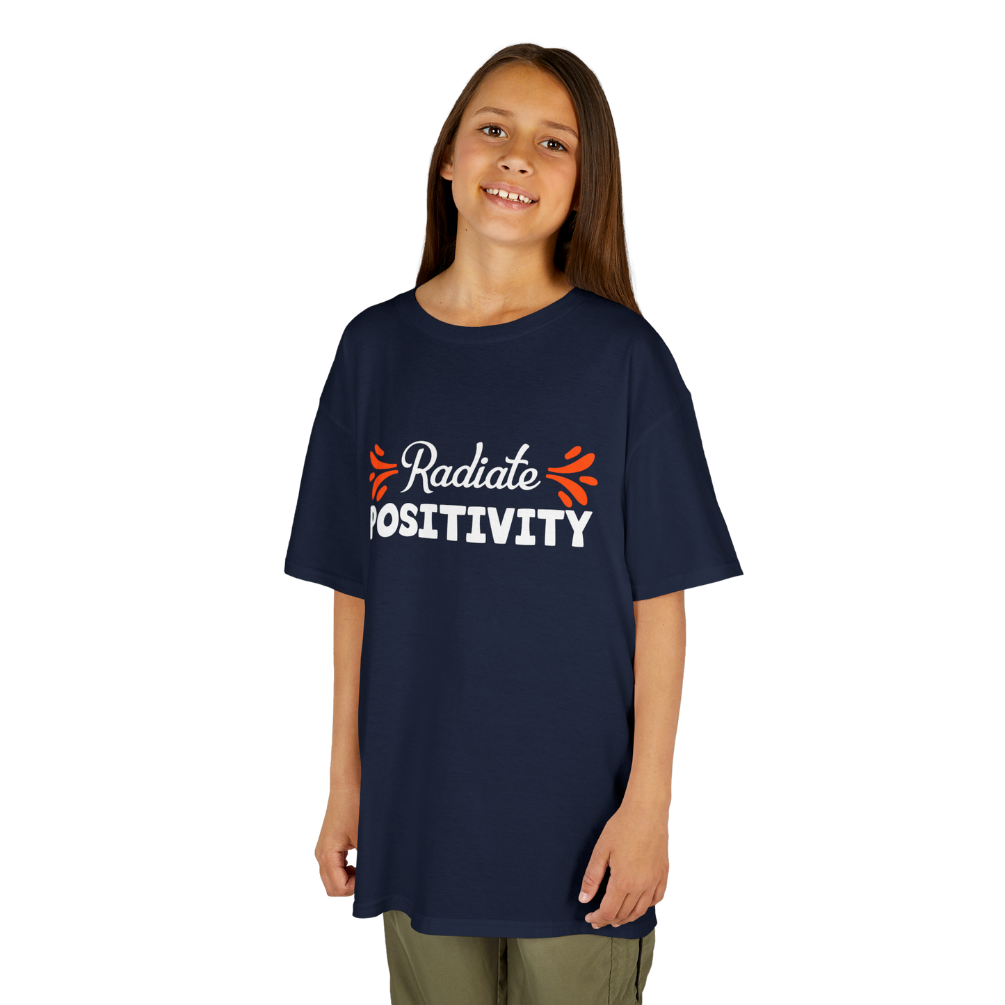 'Radiate Positivity' T-Shirts for Kids