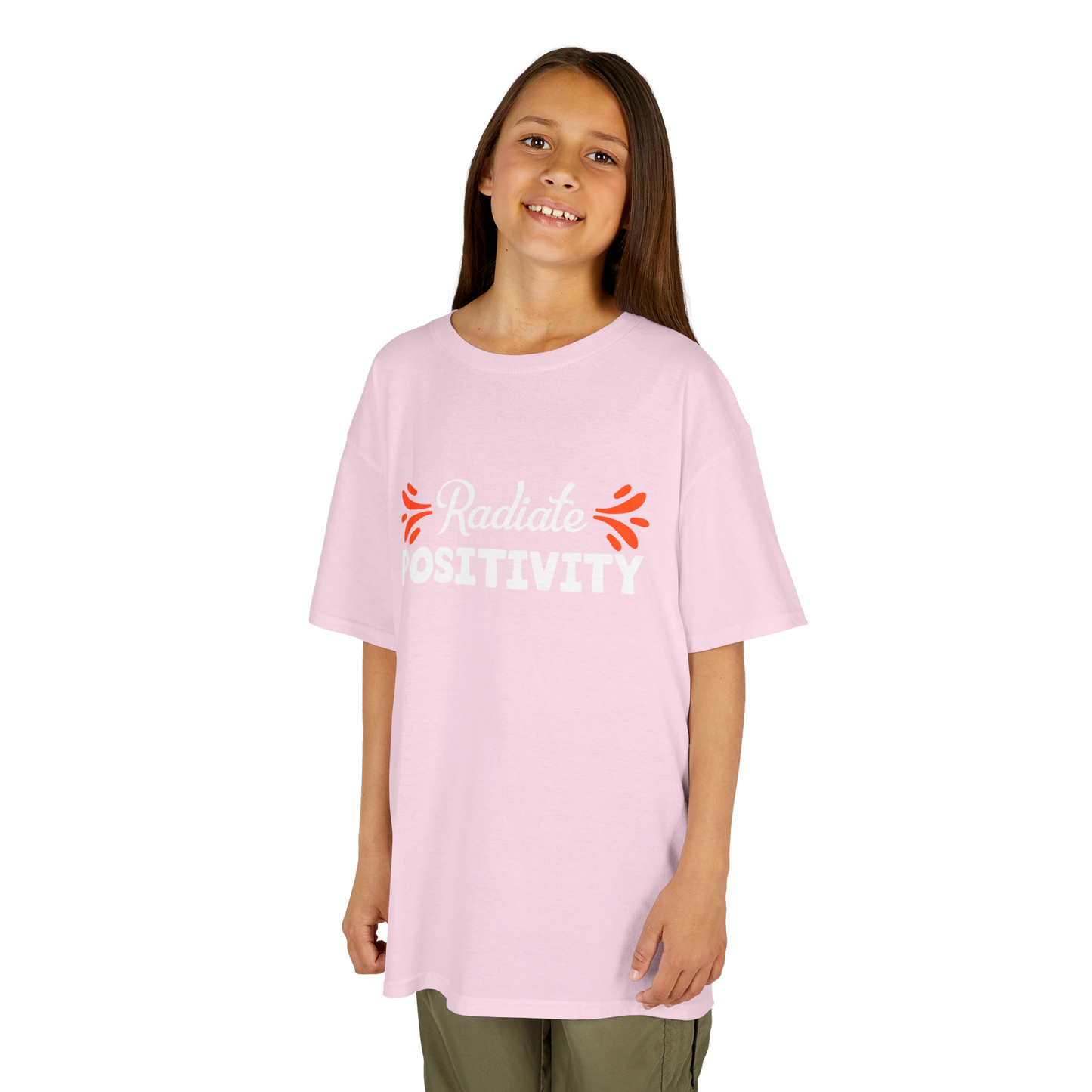 'Radiate Positivity' T-Shirts for Kids