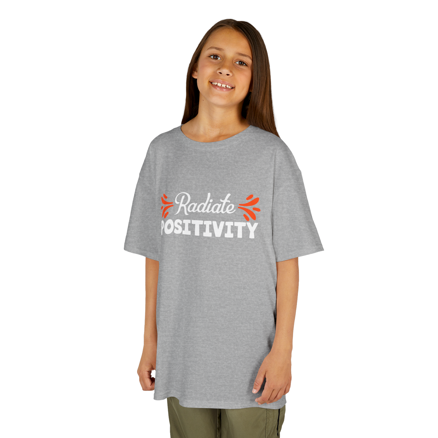 'Radiate Positivity' T-Shirts for Kids