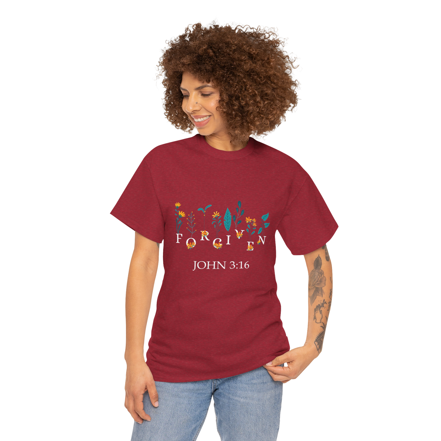 Forgiven - Unisex Heavy Cotton Tee