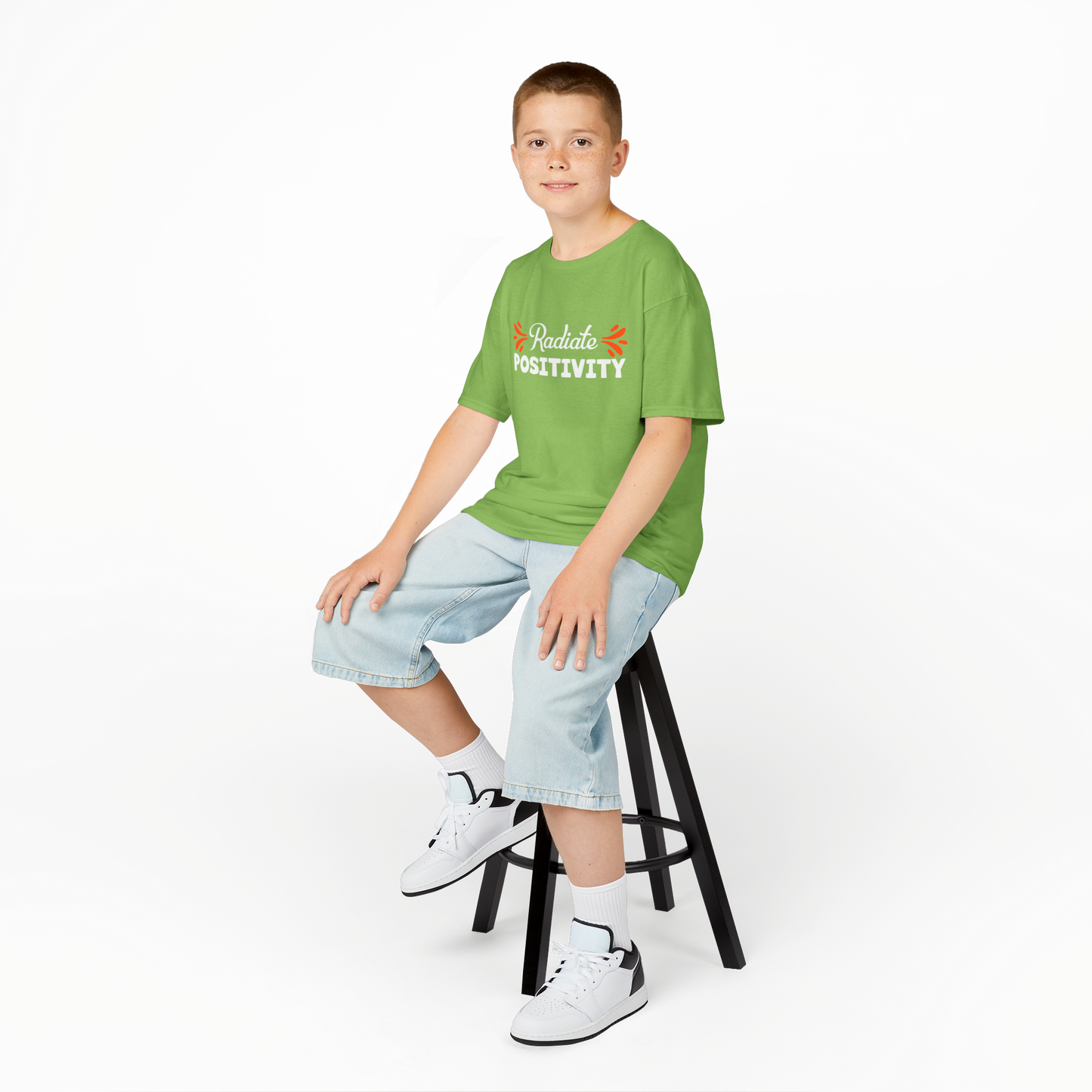 'Radiate Positivity' T-Shirts for Kids