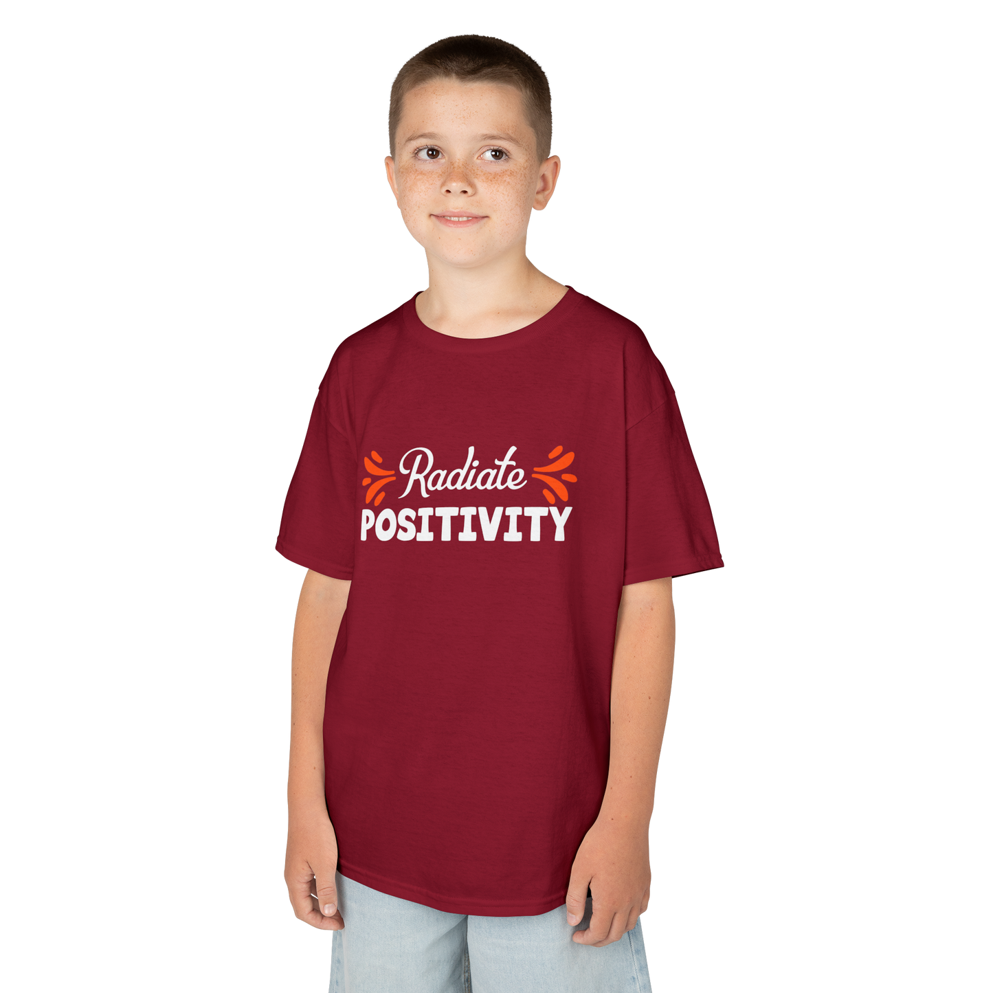 'Radiate Positivity' T-Shirts for Kids