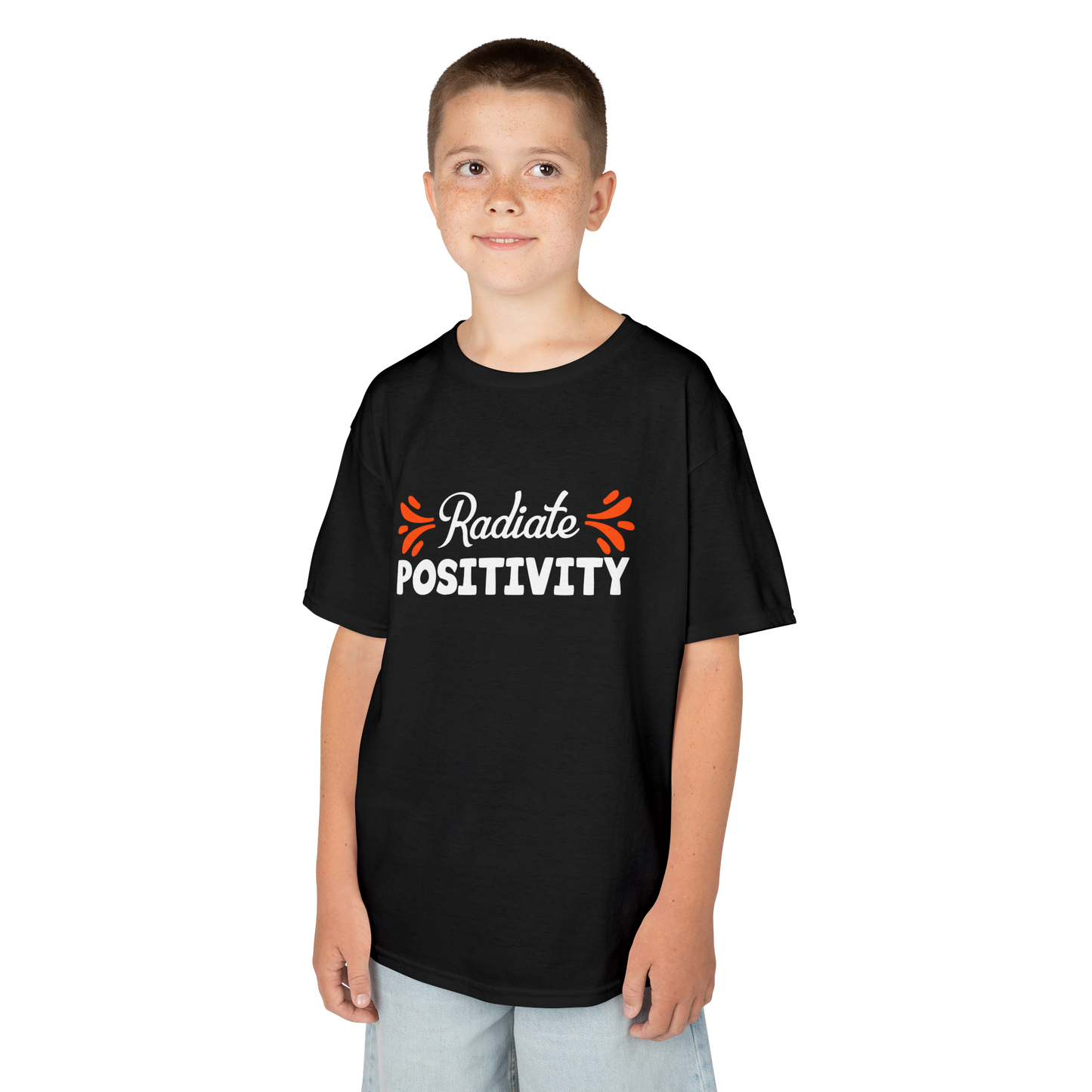 'Radiate Positivity' T-Shirts for Kids