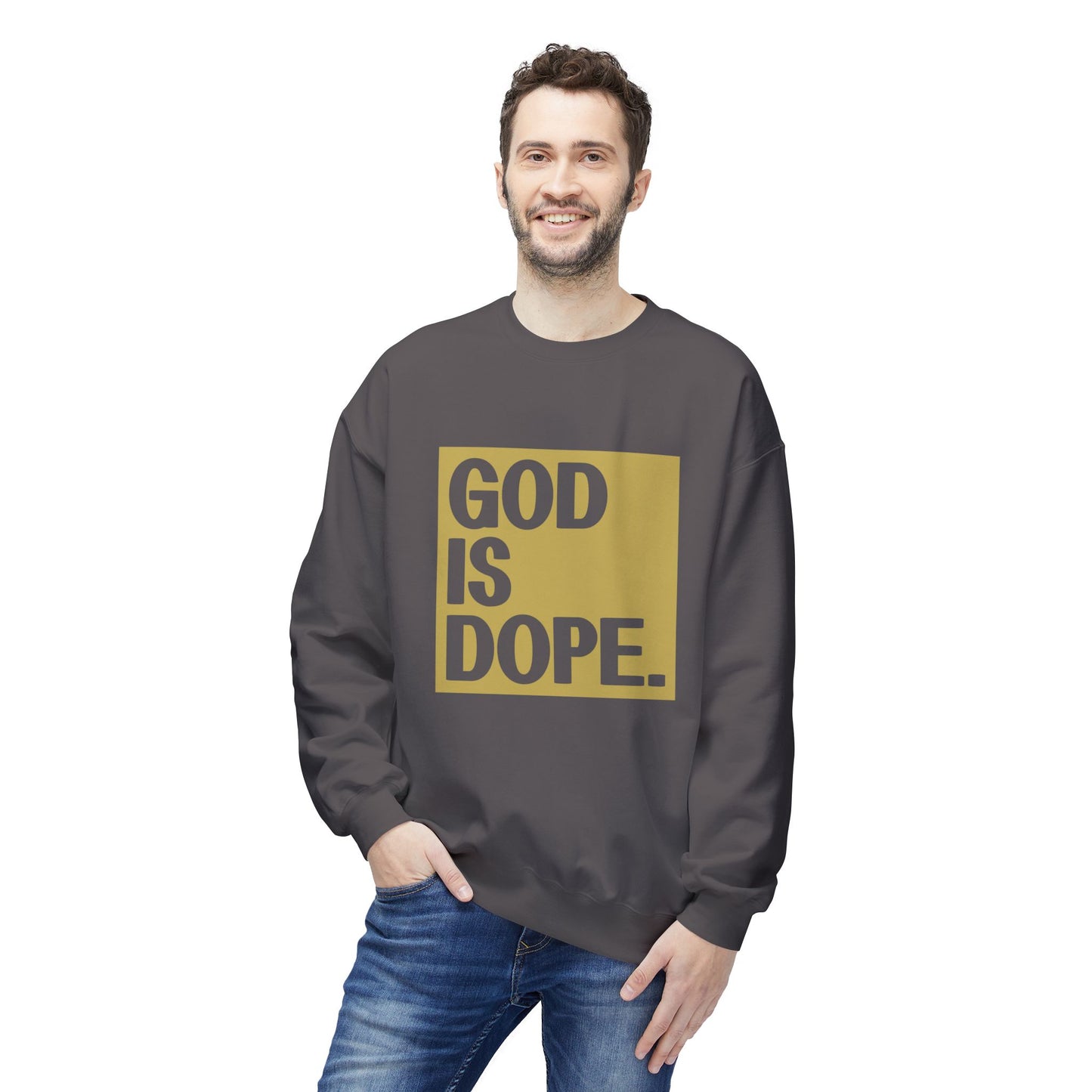 God is Dope - Unisex Crewneck Sweatshirt