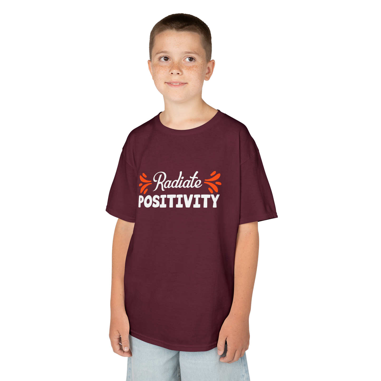 'Radiate Positivity' T-Shirts for Kids