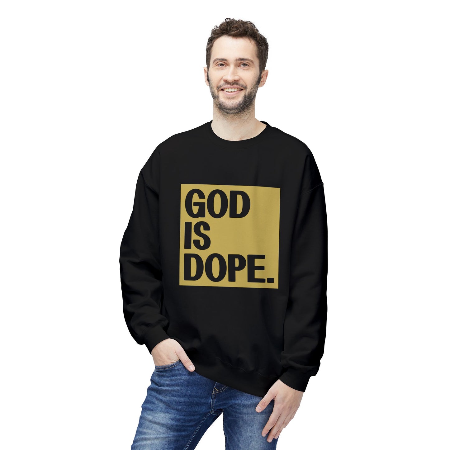 God is Dope - Unisex Crewneck Sweatshirt