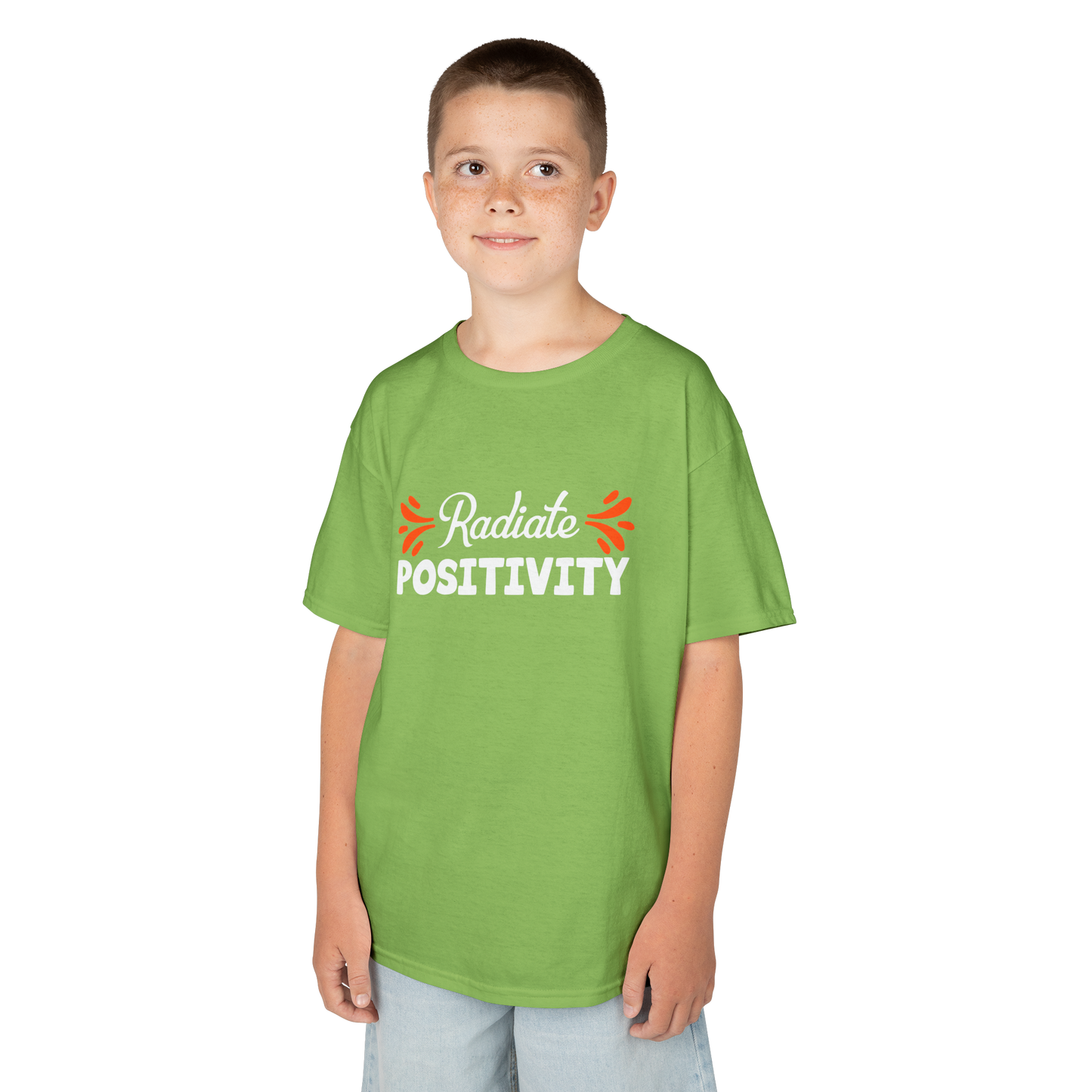 'Radiate Positivity' T-Shirts for Kids