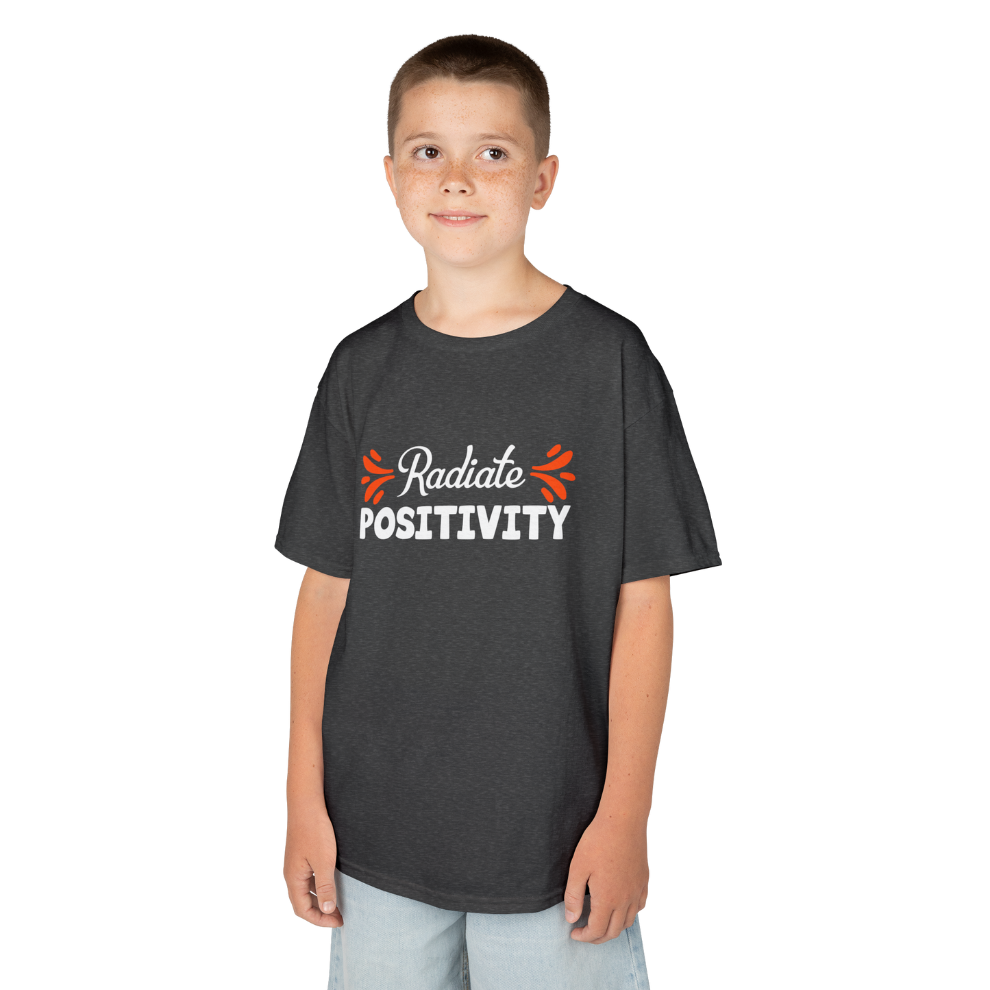 'Radiate Positivity' T-Shirts for Kids