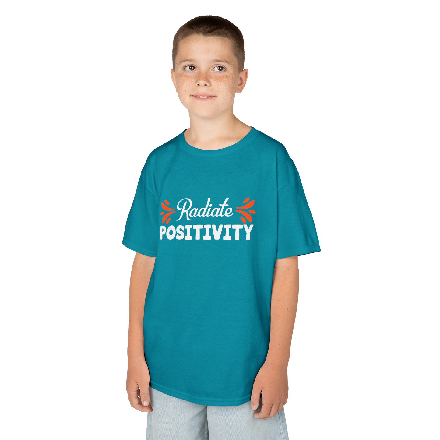 'Radiate Positivity' T-Shirts for Kids