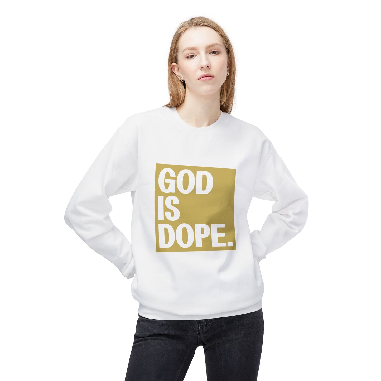 God is Dope - Unisex Crewneck Sweatshirt