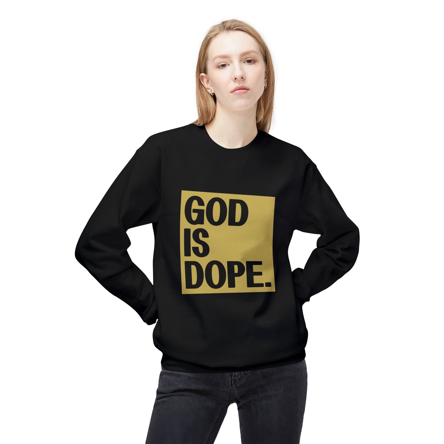 God is Dope - Unisex Crewneck Sweatshirt