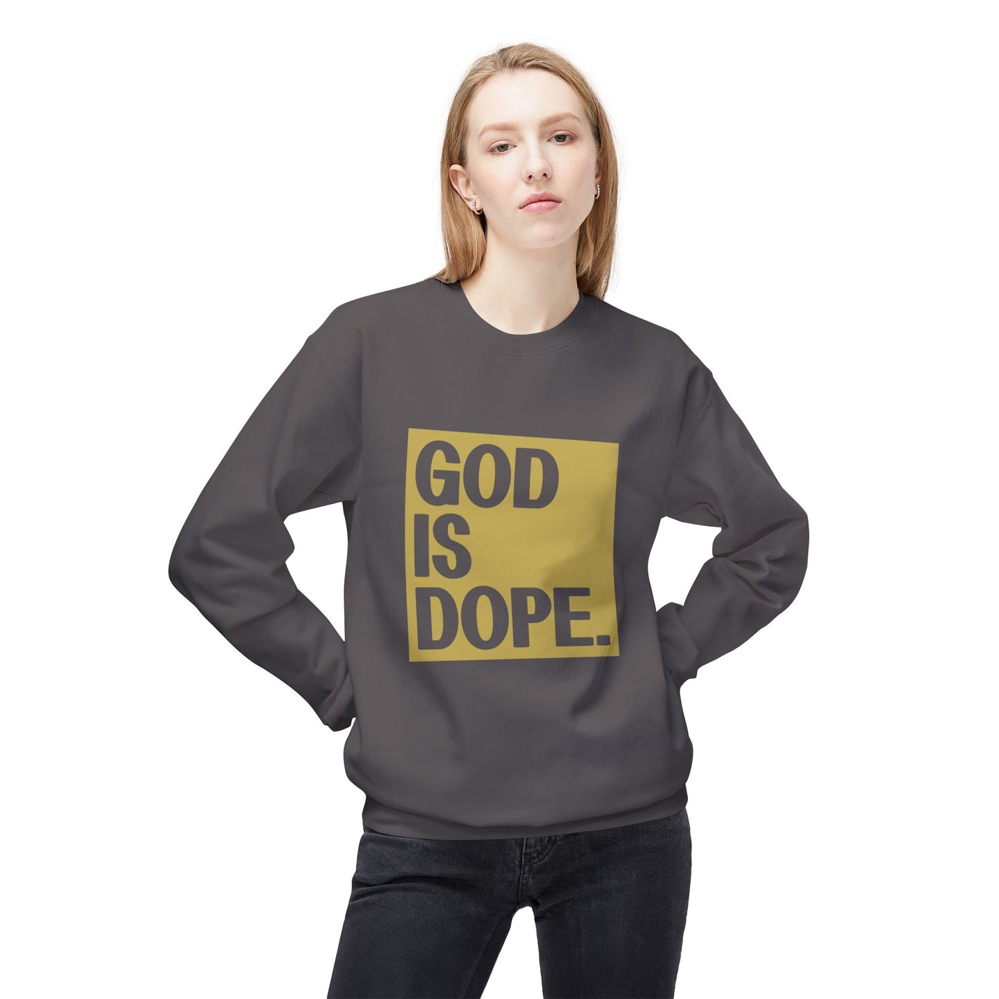 God is Dope - Unisex Crewneck Sweatshirt