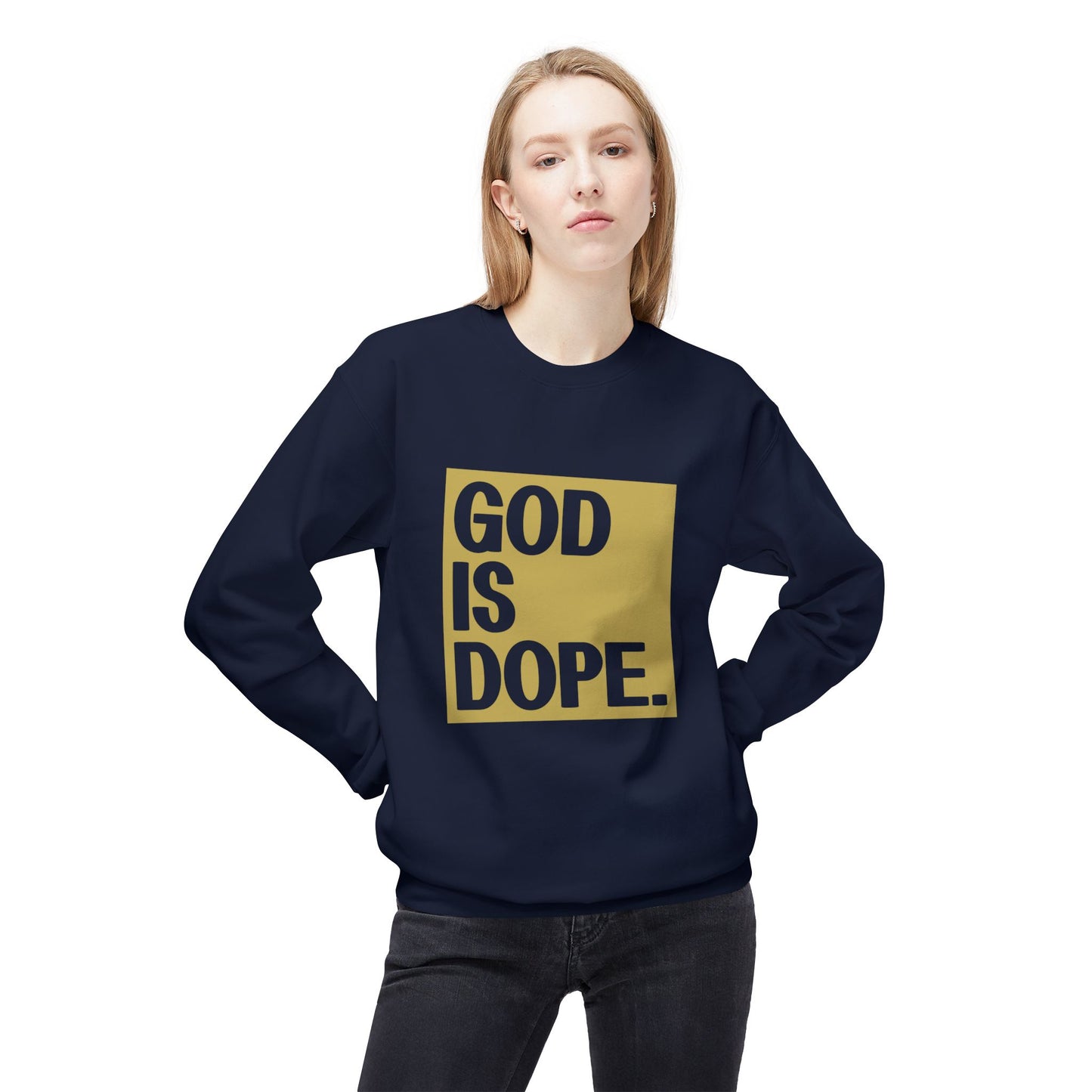 God is Dope - Unisex Crewneck Sweatshirt