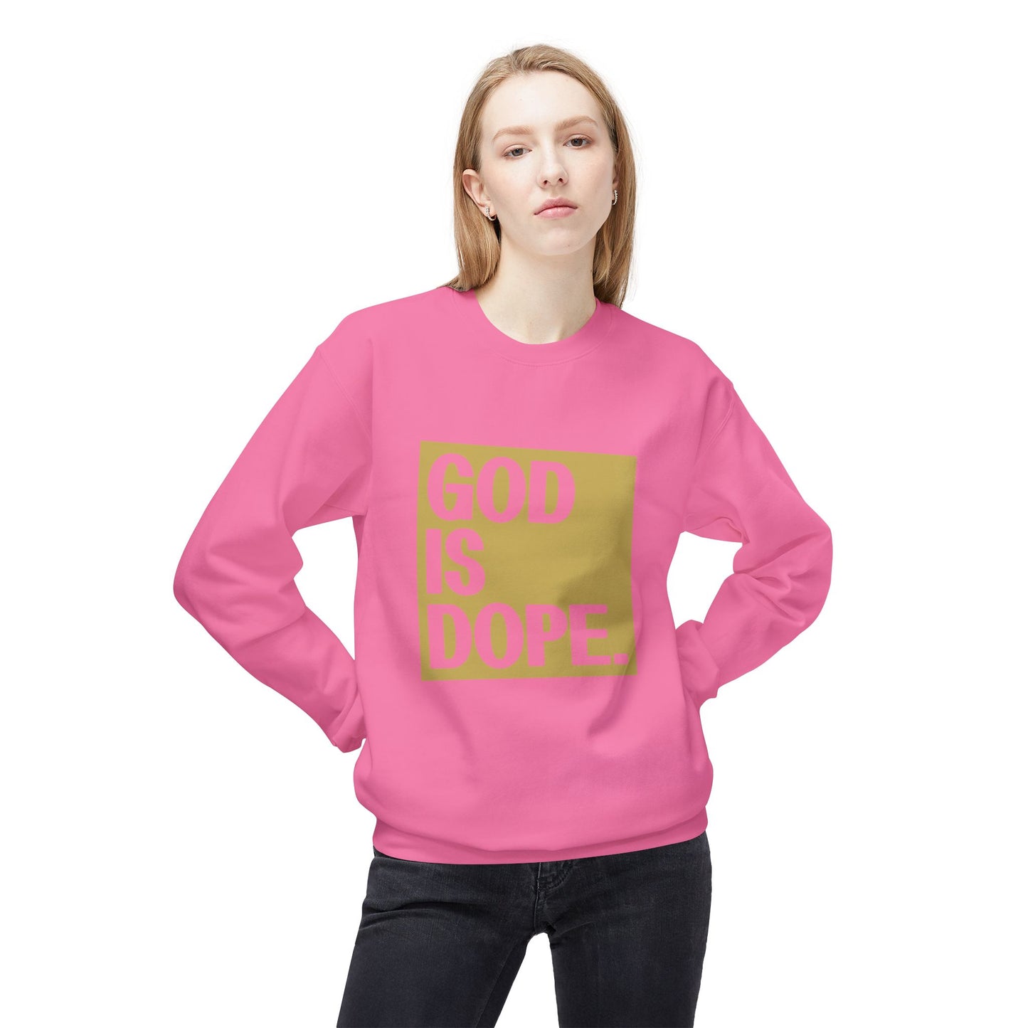 God is Dope - Unisex Crewneck Sweatshirt