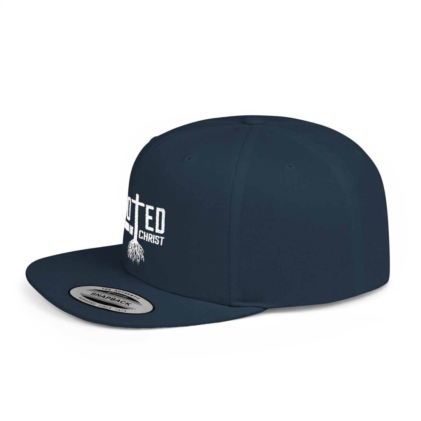 Rooted in Christ Baseball Cap - Faith-Based Christian Apparel