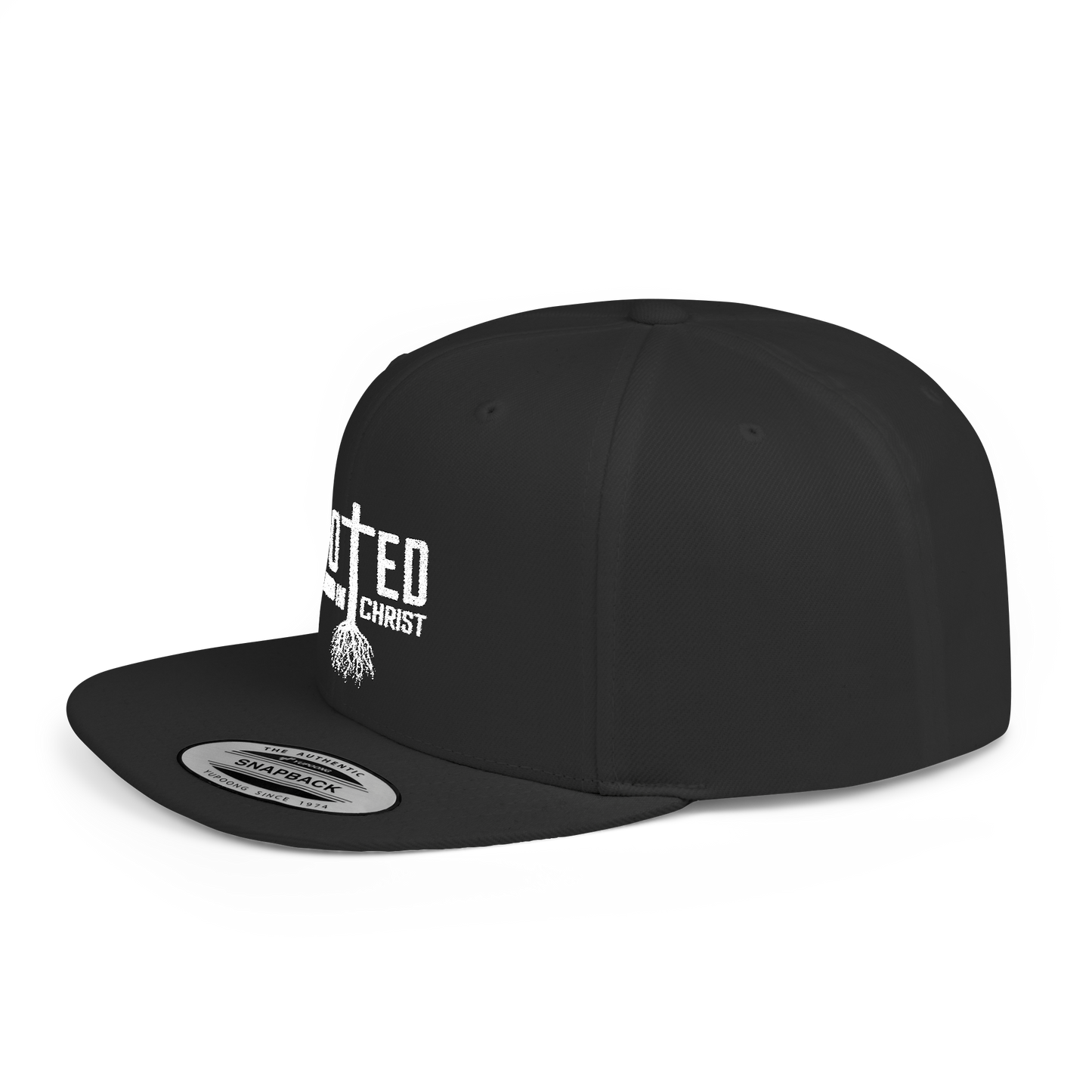 Rooted in Christ Baseball Cap - Faith-Based Christian Apparel