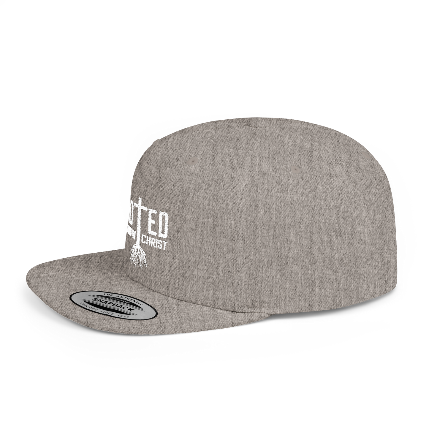 Rooted in Christ Baseball Cap - Faith-Based Christian Apparel