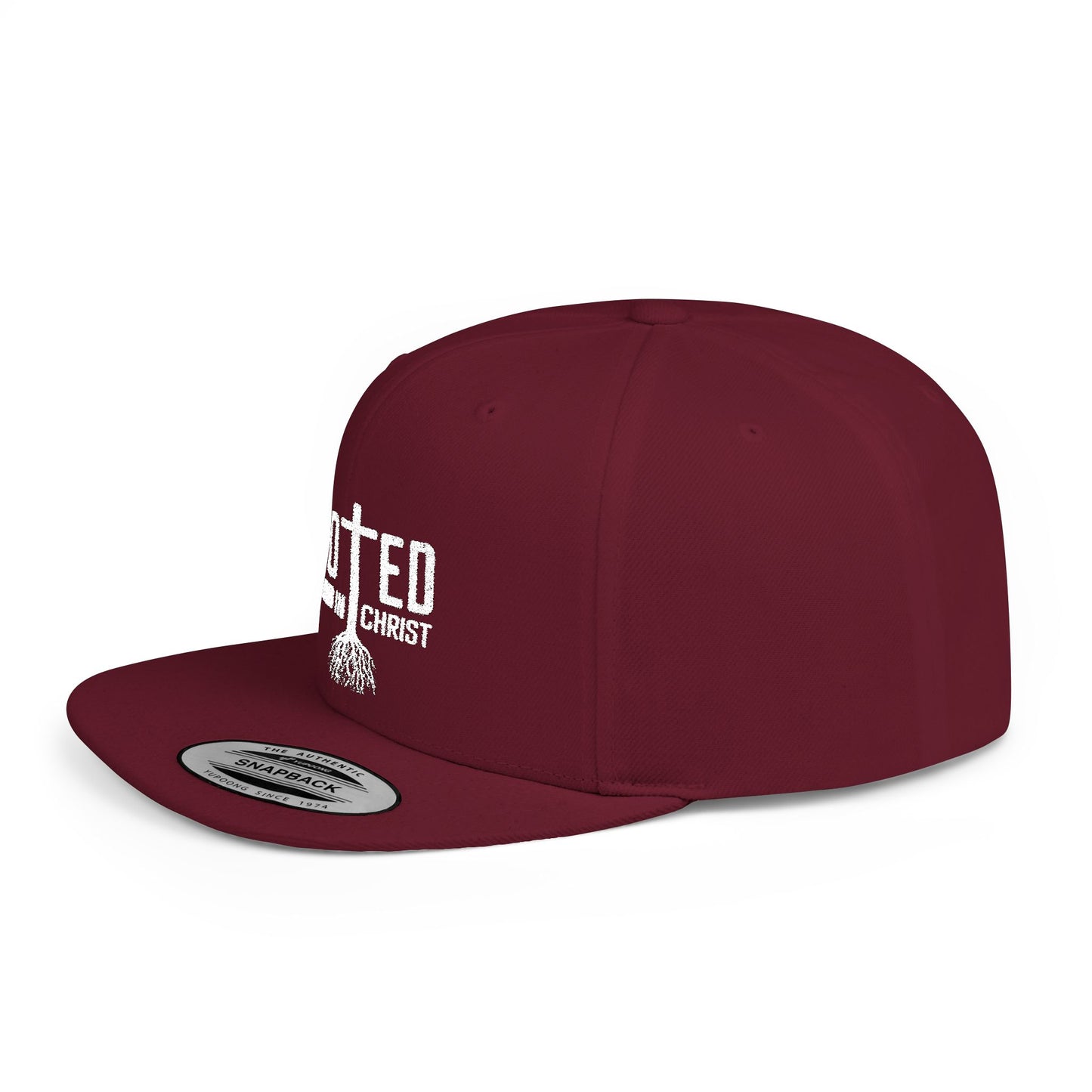 Rooted in Christ Baseball Cap - Faith-Based Christian Apparel