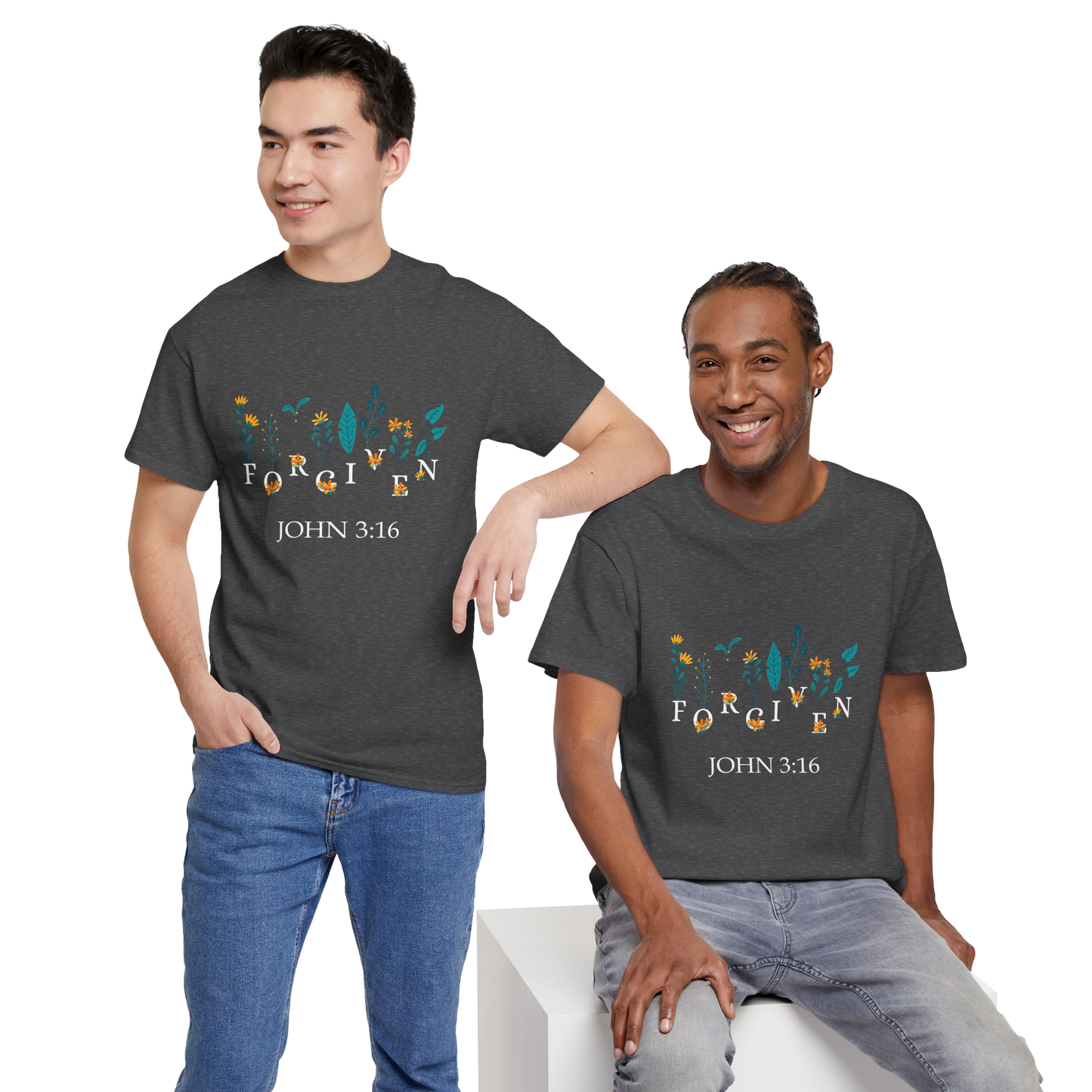 Forgiven - Unisex Heavy Cotton Tee