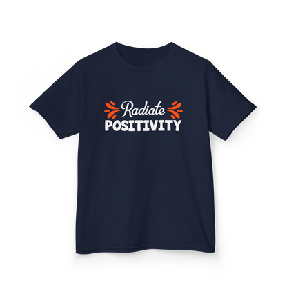 'Radiate Positivity' T-Shirts for Kids
