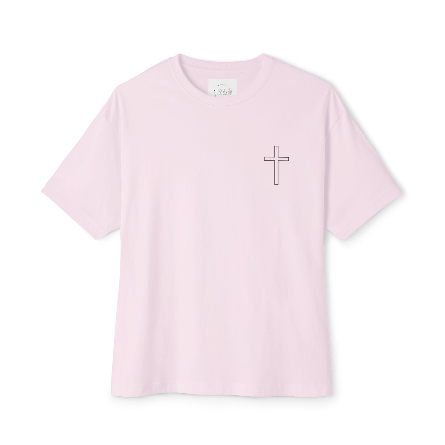 Faith Inspired Women Oversized Boxy Tee - Coffee Lovers' Shirt