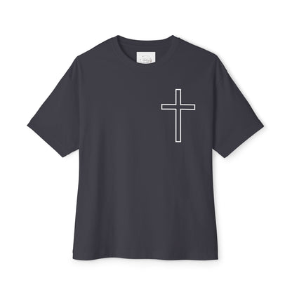 Faith-Inspired Unisex Oversized T-Shirt - I can do all things in Christ
