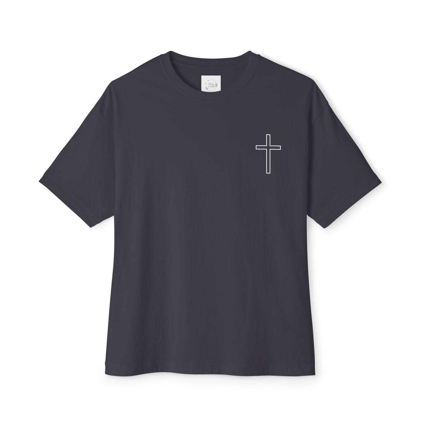 Faith Inspired Women Oversized Boxy Tee - Coffee Lovers' Shirt