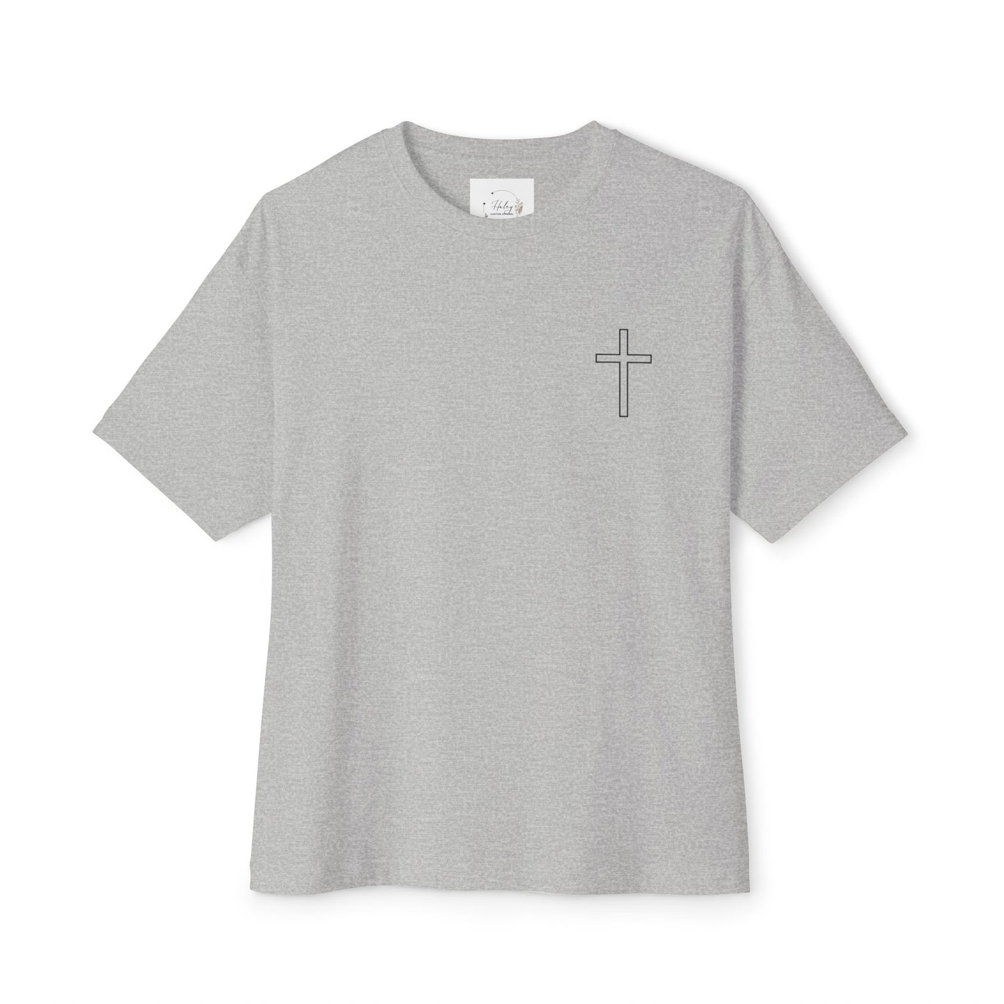 Faith Inspired Women Oversized Boxy Tee - Coffee Lovers' Shirt