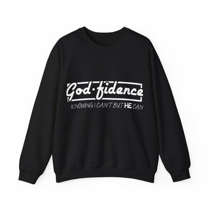 Confidence - God.fidence Unisex Crewneck Sweatshirt