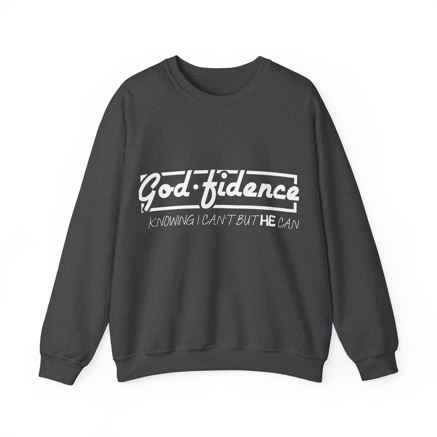 Confidence - God.fidence Unisex Crewneck Sweatshirt