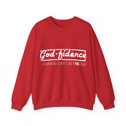 Confidence - God.fidence Unisex Crewneck Sweatshirt