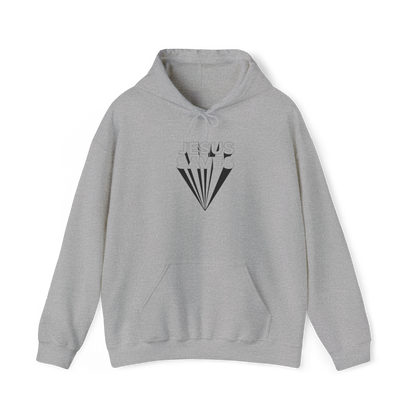 Jesus Saves Unisex Sweatshirt mit Kapuze